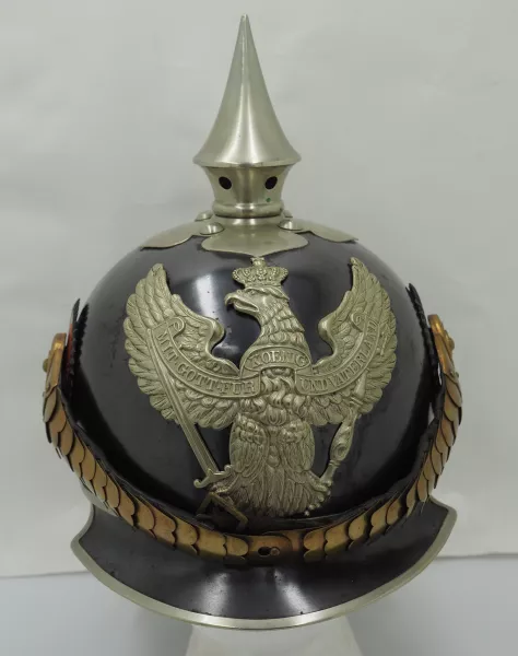 Prussian Jäger zu Pferd Enlisted Pickelhaube Visuel 1 principal
